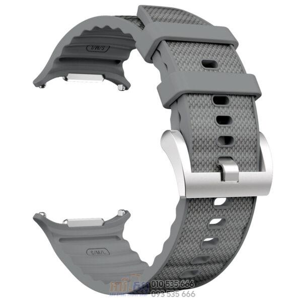 Adjustable Sports Silicone Wrist Band for Galaxy Watch Ultra - Image 5