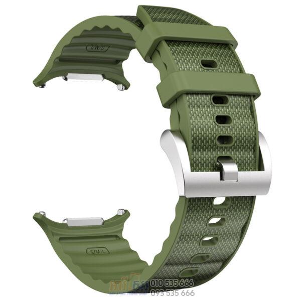 Adjustable Sports Silicone Wrist Band for Galaxy Watch Ultra - Image 4