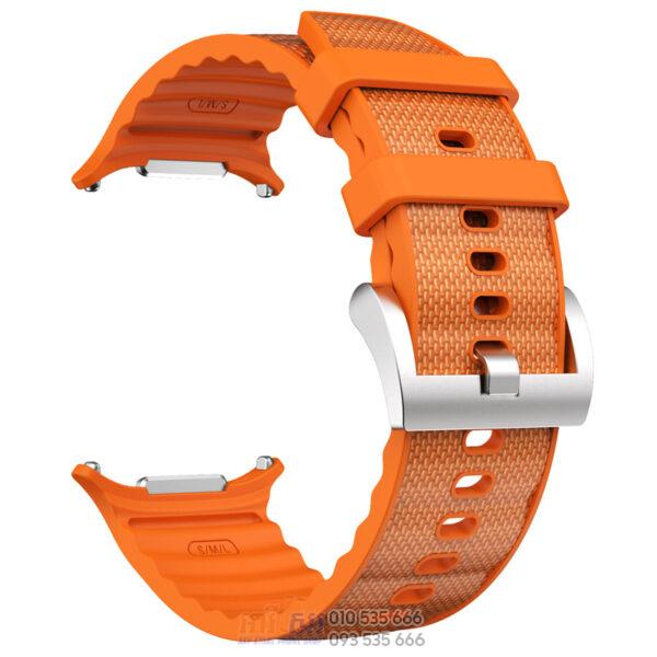 Adjustable Sports Silicone Wrist Band for Galaxy Watch Ultra - Image 6