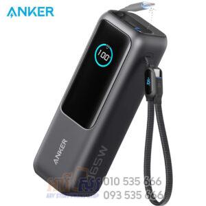 Anker Laptop Power Bank (25K, 165W, Built-In and Retractable Cables)