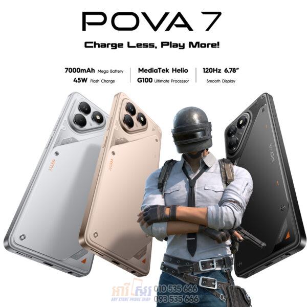 Tecno POVA 7 128GB|8+8GB