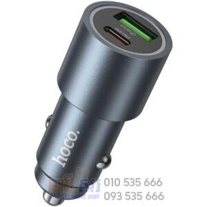 Hoco Z60 48W Dual Port Fast Charging Car Charger