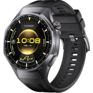 HUAWEI WATCH GT 6 Pro 46mm - Titanium - Black Fluoroelastomer (In Stock)
