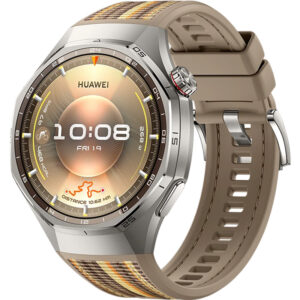 HUAWEI WATCH GT 6 Pro 46mm - Titanium - Brown Woven (In Stock)