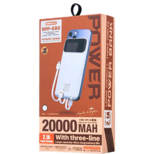 REMAX RPP-686 Reyluck Series Power-Bank 20000mAh