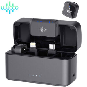LUUCCO AirMic Wireless Lavalier Microphone Combo