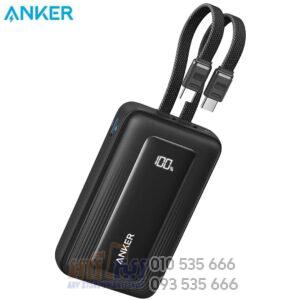 Anker Zolo Power Bank 20000mAh 45W Fast Charging Built-in Dual USB C Cable