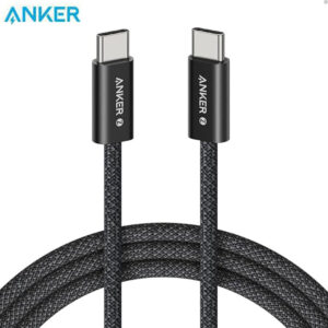 Anker Zolo USB-C to USB-C data cable (1.5 meters, 240W, braided)