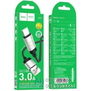 HOCO X117 USB-A to USB-C Cable 3.0A (1m, 3.28ft)