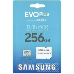 Samsung Memory microSDXC UHS-I Card, EVO Plus – 256GB