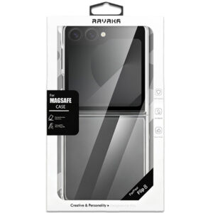 RAVAKA Slim Clear Case for Samsung Galaxy Z Flip Series