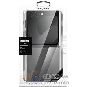 RAVAKA Slim Clear Case for Samsung Galaxy Z Flip Series