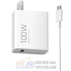 Xiaomi 100W Adapter with USB-A to USB-C Cable
